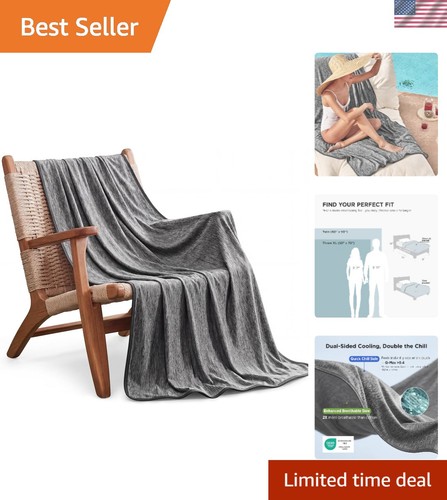 Silky soft cooling blanket - silky,