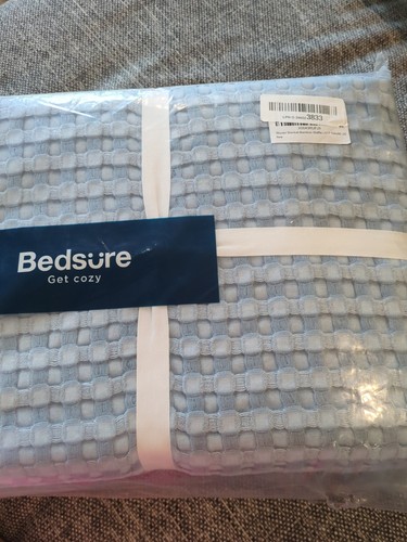 Bedsure cooling bamboo waffle - bamboo,