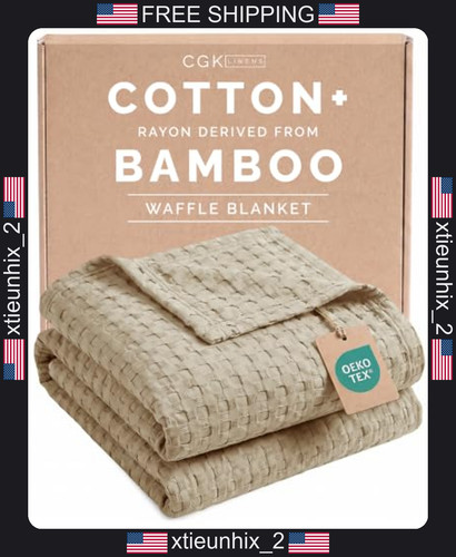 Cooling waffle blanket - cooling, for