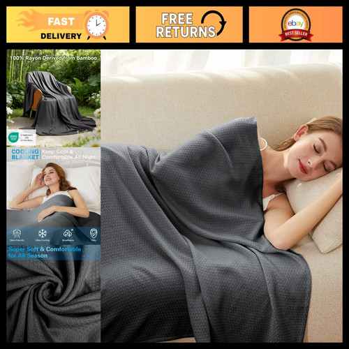 Cooling blanket x79 - 59"x79",, soft