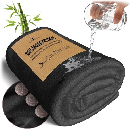 Bamboo waterproof blanket - bamboo,