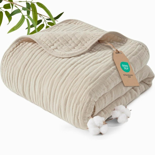Phf cooling muslin throw - cooling,