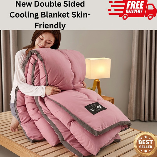 Double sided cooling blanket - sided,
