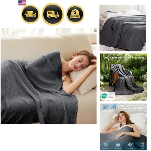 Cooling blanket 100 rayon - cooling, blanket,