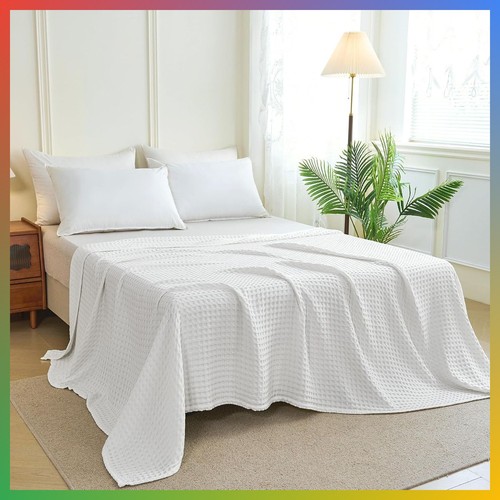 Queen cooling blanket waffle - queen,