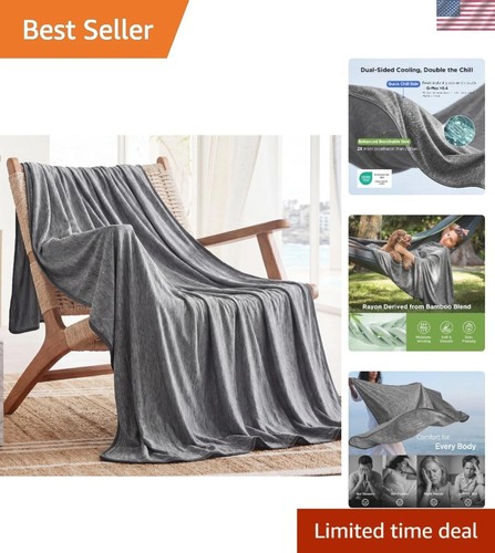 Silky soft cooling blanket - soft,